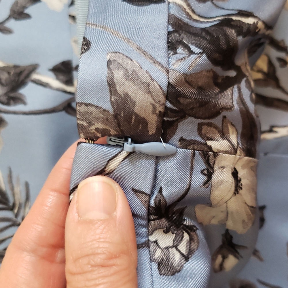 RARE, NWOT J.Crew Collection Rati Monkey A-line Silk Skirt, Size 12 - Picture 8 of 11